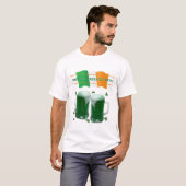 Happy St. Patrick's Day Tシャツビール Tシャツ (正面フル)