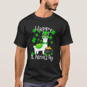 Happy St Patrick's Day Three Gnome Irish Shamrock  Tシャツ (正面)