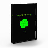Happy St. Patrick's Day Vertical Photo Block フォトブロック (左)