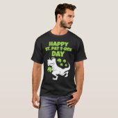 Happy St Patricks T Rex Day Women Men Boy Girl Kid Tシャツ (正面フル)