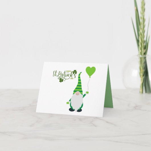 Happy St. Pattrick's Day Greeting Card シーズンカード (正面)