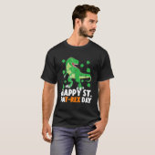 Happy St. REX Day Penguin Cute Funny Saurus 2022 Tシャツ (正面フル)