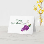 Happy St. Urho's Day! with Grues カード (黄色い花)