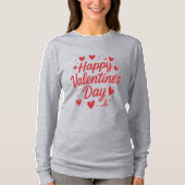 Happy St. Valentine's Day Grey  Tシャツ (正面)