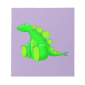 Happy Stegosaurus - ノートパッド (正面)