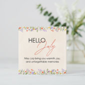 happy summer in jully シーズンカード (スタンド正面)