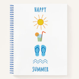 Happy Summer Notebook ノートブック