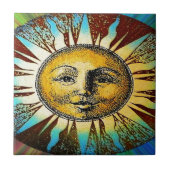 Happy Sun God Printed Gives タイル (正面)