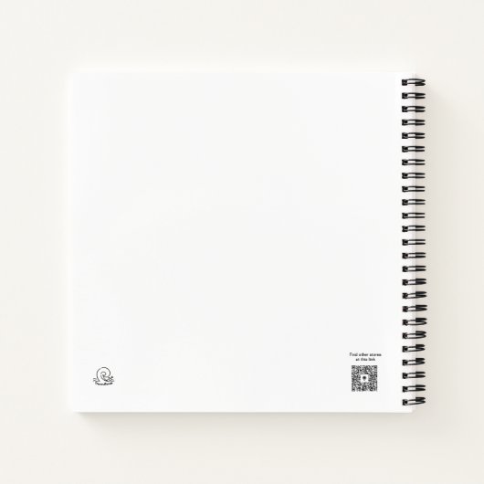 Happy Sun Spiral Notebook ノートブック (裏面)