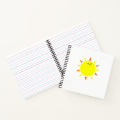 Happy Sun Spiral Notebook ノートブック (内部)