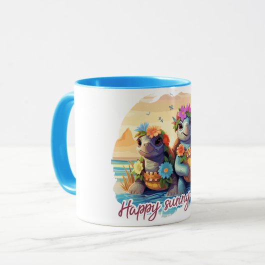 Happy sunny year at last マグカップ (正面左)