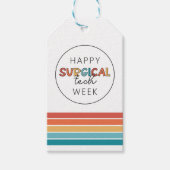 Happy Surgical Tech Week ギフトタグ (正面)