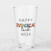 Happy Surgical Tech Week タンブラーグラス (正面)