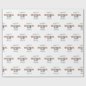 Happy Surgical Tech Week ラッピングペーパー (フラット)