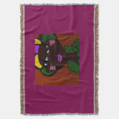 Happy Sweethearts' Day スローブランケット (正面縦)