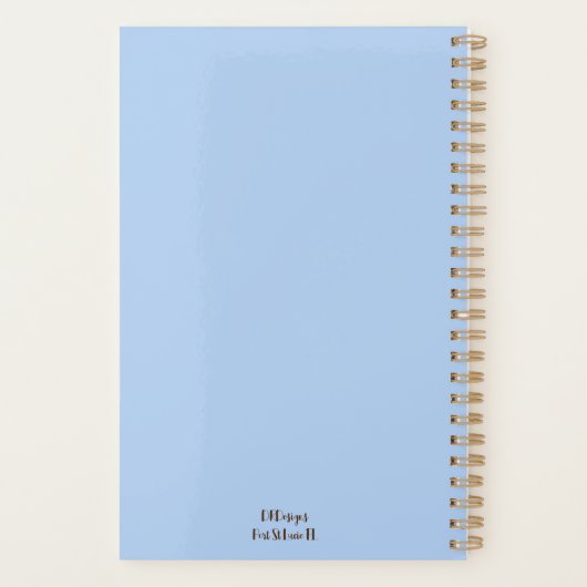 "Happy Talking Donkey" Custom Planner プランナー手帳 (裏面)