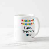Happy Teacher's Day コーヒーマグカップ (正面右)