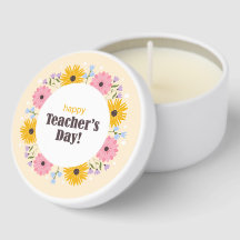 Happy Teacher's Day Wild Flowers