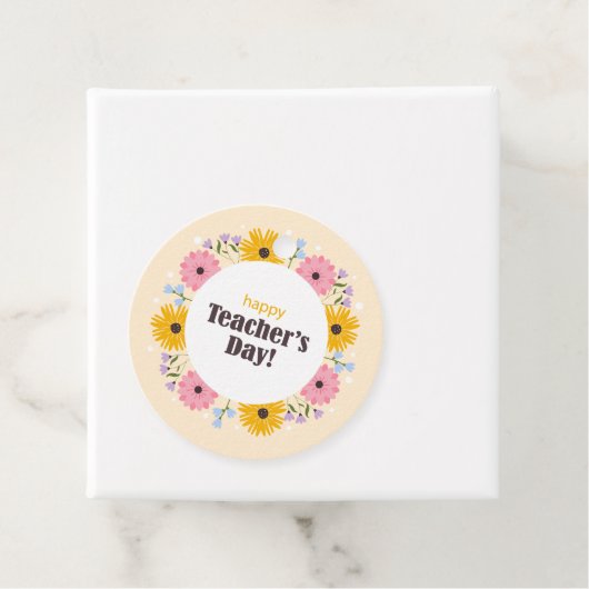 Happy Teacher's Day Wild Flowers フェイバータグ (インサイチュ)