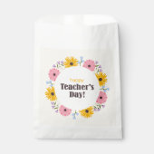 Happy Teacher's Day Wild Flowers フェイバーバッグ (正面)
