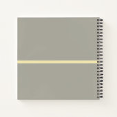 Happy Teddy Bear Honey Jar Honeycomb Recipes  ノートブック (裏面)