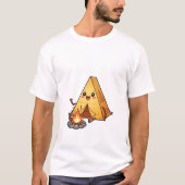Happy Tent's Campfire Roast Tシャツ (正面)