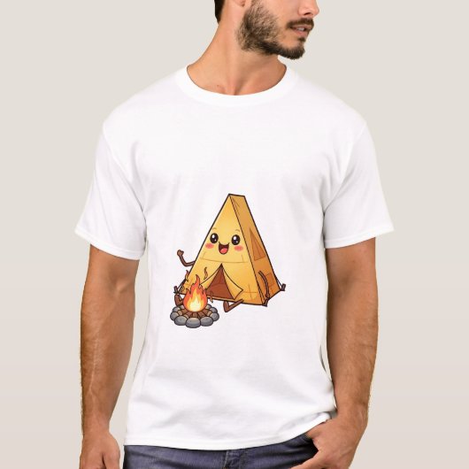 Happy Tent's Campfire Roast Tシャツ (正面)