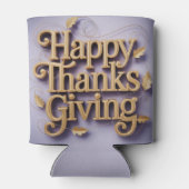  Happy Thanks Giving Can Cooler 缶クーラー (裏面)