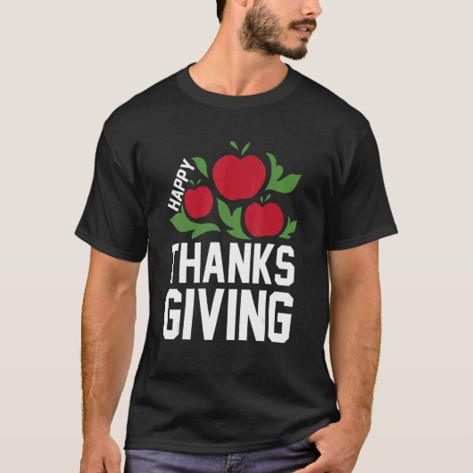 Happy Thanks Giving Tシャツ (正面)