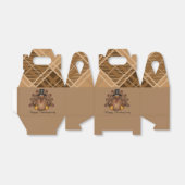 Happy Thanksgiving七面鳥の名前メッセージを追加 フェイバーボックス (折り畳みなし)