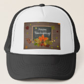 happy thanksgiving キャップ (正面)