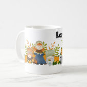 Happy Thanksgiving コーヒーマグカップ (正面左)