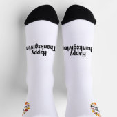 Happy Thanksgiving ソックス (上部)