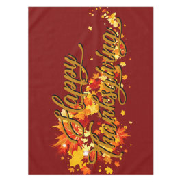 Happy Thanksgiving テーブルクロス