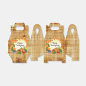 Happy Thanksgiving 5Aオプション フェイバーボックス (折り畳みなし)