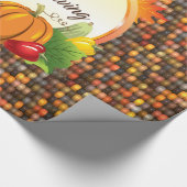 Happy Thanksgiving 5A-13Aオプション ラッピングペーパー (コーナー)