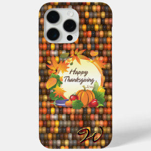 Happy Thanksgiving 5A-13Aオプション iPhone 15 Pro Maxケース