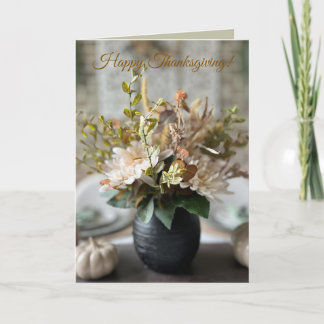 Happy Thanksgiving card カード