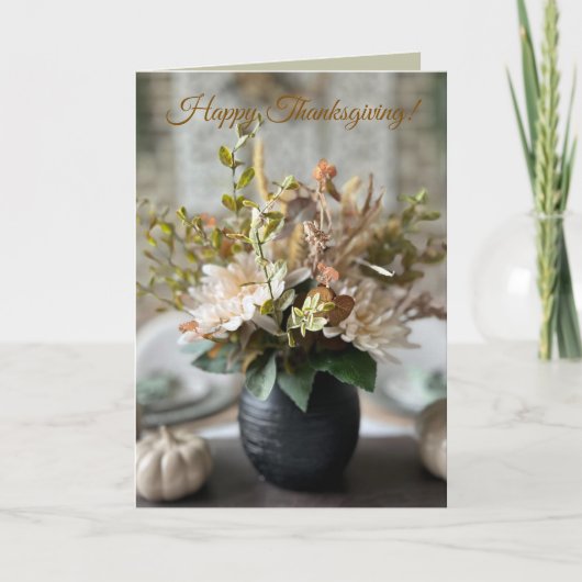 Happy Thanksgiving card カード (正面)