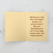 Happy Thanksgiving Card for Kids カード (内部)