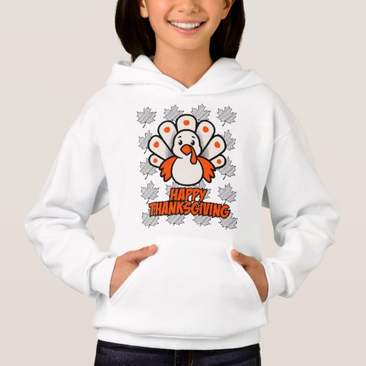 Happy Thanksgiving Comic Fall Tee (正面)