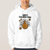 Happy Thanksgiving Comic Fall Tee パーカ (正面)