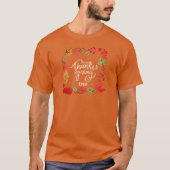 Happy Thanksgiving Dad Tシャツ (正面)