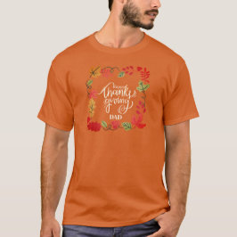 Happy Thanksgiving Dad Tシャツ