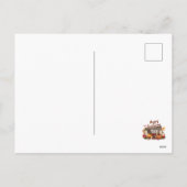 Happy Thanksgiving Day Postcard シーズンポストカード (裏面)