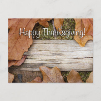 Happy Thanksgiving! Frame with room for your photo ポストカード