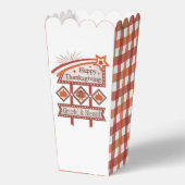 Happy Thanksgiving Grateful & Blessed Retro Sign フェイバーボックス (裏面)