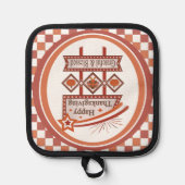 Happy Thanksgiving Grateful & Blessed Retro Sign 鍋敷き (正面)