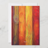 Happy Thanksgiving Greeting シーズンカード (裏面)