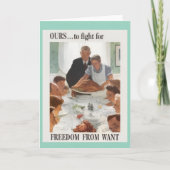 Happy Thanksgiving Greeting Card カード (正面)